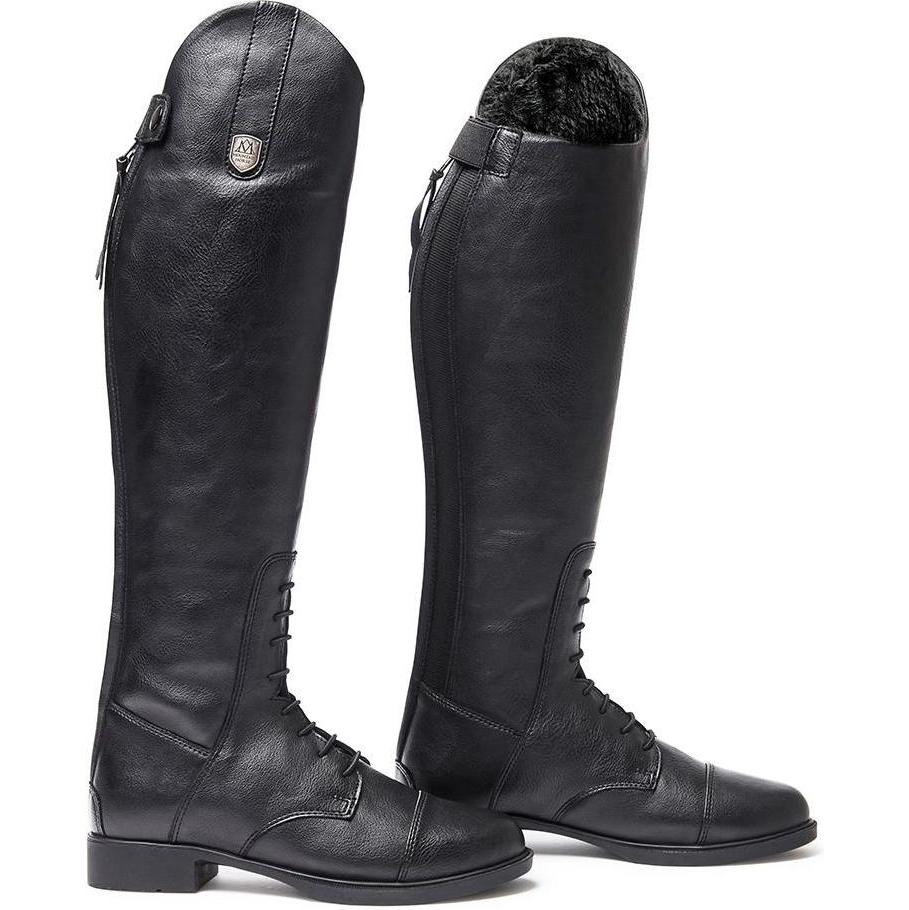 Mountain Horse Junior Veganza Winter Long Riding Boot 02237 - Black
